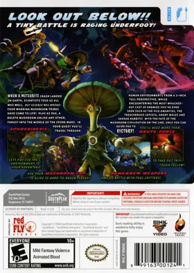 Mushroom Men- The Spore Wars box cover back